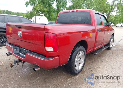 2012 Ram 1500 St из США, поврежденный, VIN 1C6RD6FT2CS182137